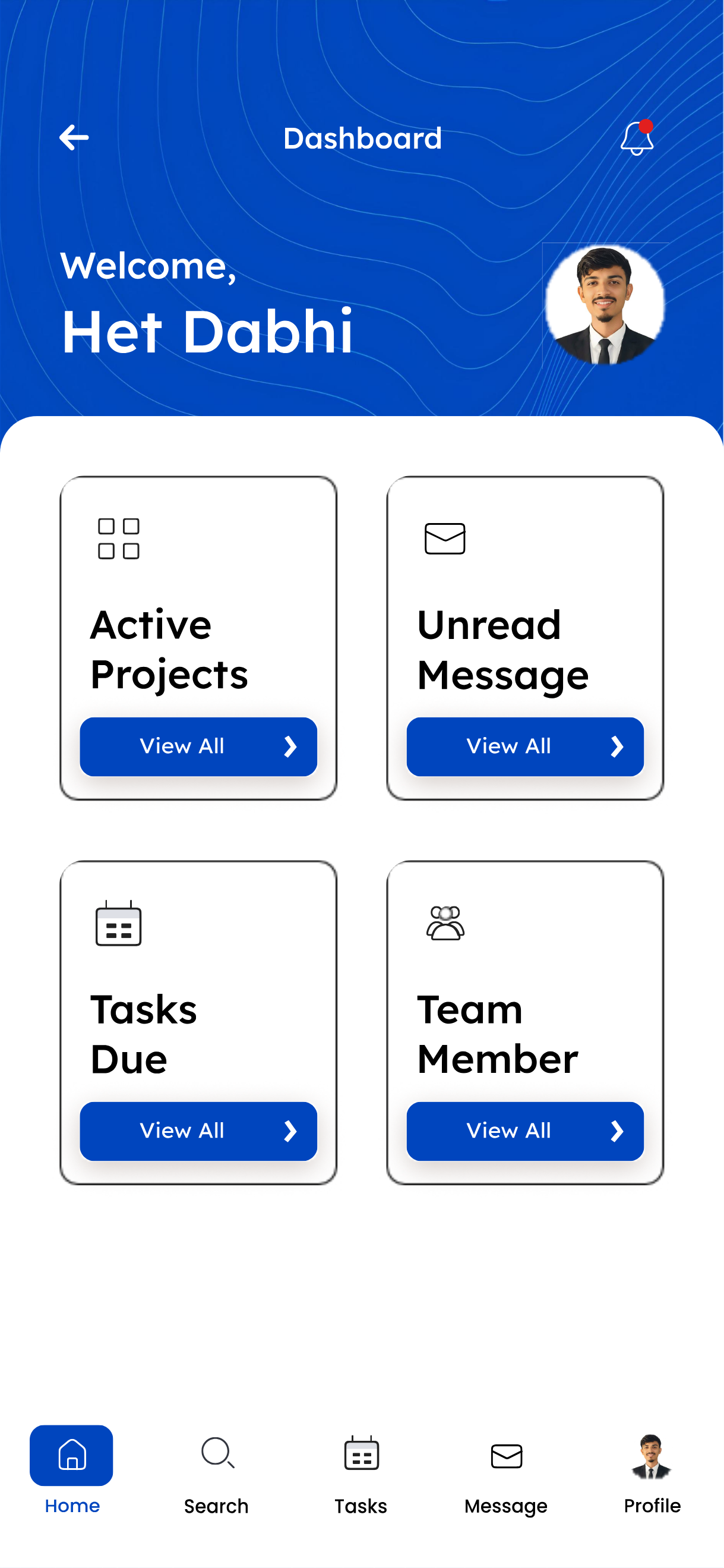 Dashboard — Alt View